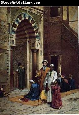 unknow artist Arab or Arabic people and life. Orientalism oil paintings 594